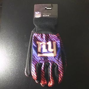 NFL Giants Texting Gloves